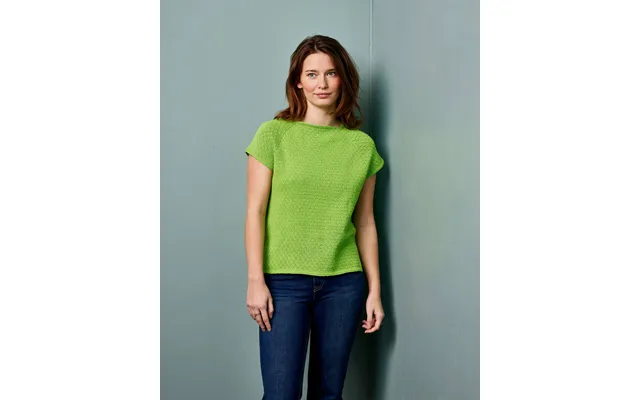 Strikkekit Med Sommerbluse Med Struktur - 8934121 Strikkekit Med Sommerbluse Med Struktur Str M