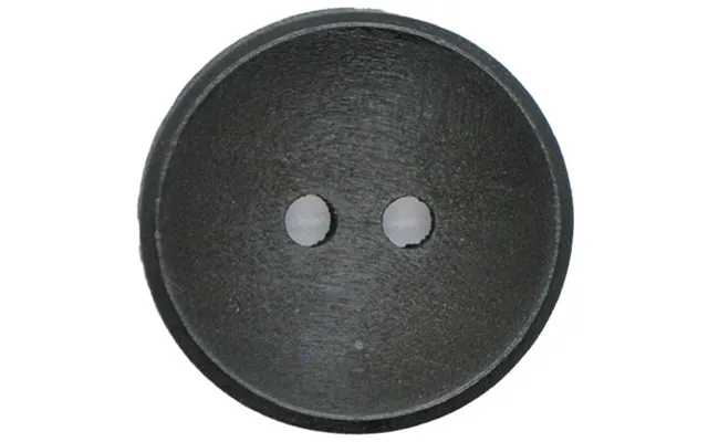 Træknap 2 Hul 30 Mm Sort - 18580-30-0000