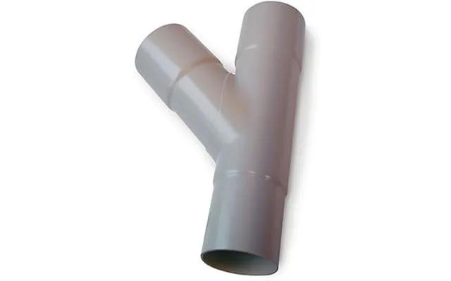 75 Mm X 45â Grenrør Grå Plastmo