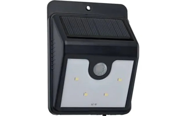 Eglo Solcelle Væglampe Med Sensor - Sort
