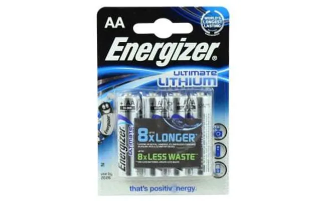 Energizer L91 Aa Batteri - 4 Stk.
