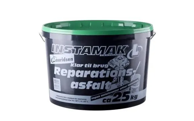 Instamak Reparationsasfalt 25 Kg - 25-40 Mm Rep.dybde