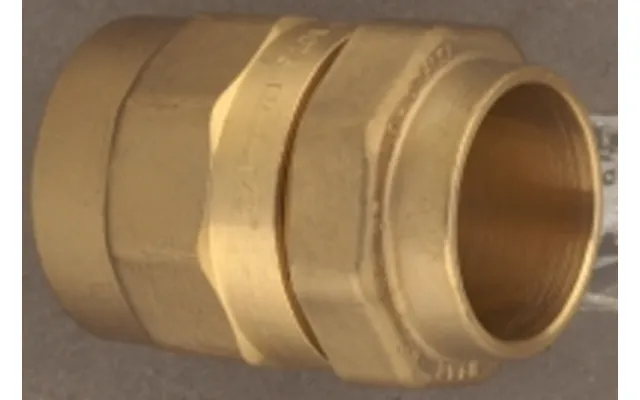 Isiflo 32 Mm X 3 4 Overgang Med Muffe - Messing