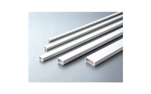 Kabelkanal 9 X 5mm Hvid Med Tape 2405