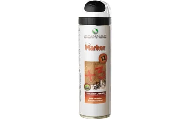 Mærkespray Soppec Hvid 500ml