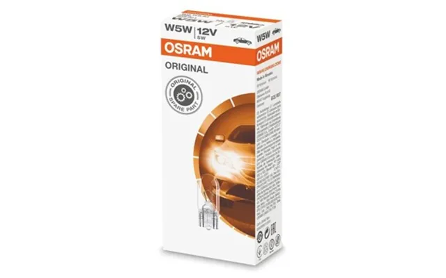 Osram Original Line 2825 Blinklyspære W5w 12v 5w 12-pak - 3 Pk