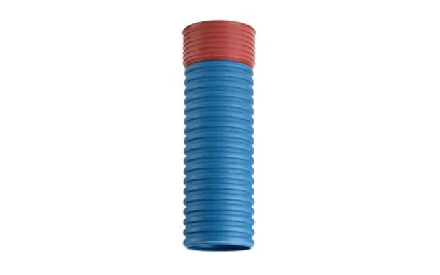 Uponor 315 X 3000 Mm Pp-opføringsrør Med Muffe - Blå