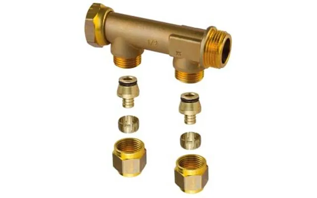 Uponor Aqua Plus Fordelerrør Wtr Pex Dr 3 4mt Sn 2x15 C C50mm