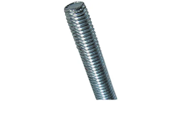 Bossard Gevindstang M24 Elforzinket Din 975. Stål 4.6. Lgd. 1 Mtr