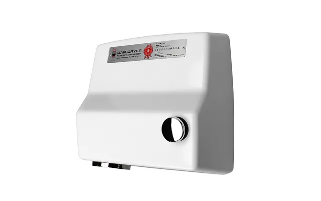 Dan Dryer Håndtørrer Aa Hvid 2360 W. Tørretid Ca. 20-25 Sek.