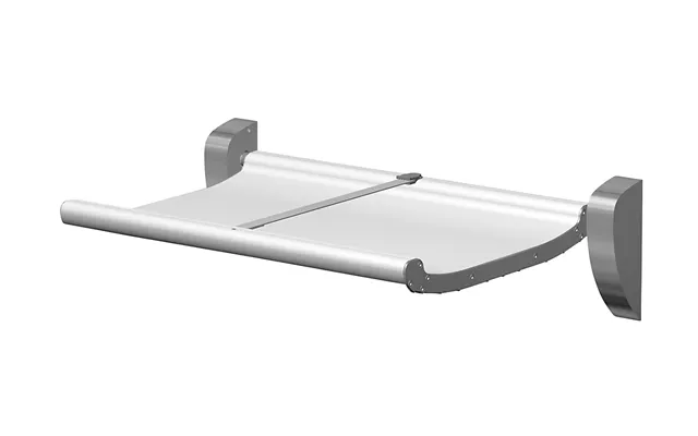 Dan Dryer Puslebord Med Sele. Bæreevne 400 Kg. Hvidmalet