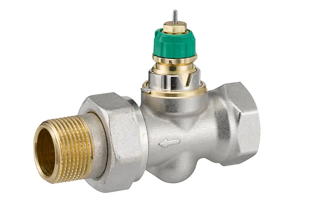 Danfoss Ra-dv Radiatorventil 3 4''. Ligeløbende Med Indbygget Trykregulator Til 2-strengsanlæg - 013g7716