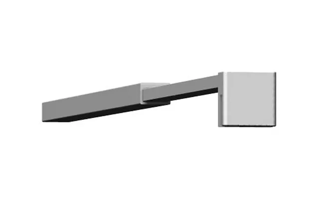 Dansani Teleskopstang 60-100cm Til Model D Fast Væg I Alle Bredder Med Krom Profiler