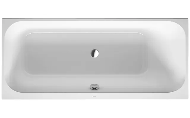 Duravit Happy D.2 Badekar 1700x750mm Til Indbygning I Højre Hjørne Med Ryglæn Til Højre