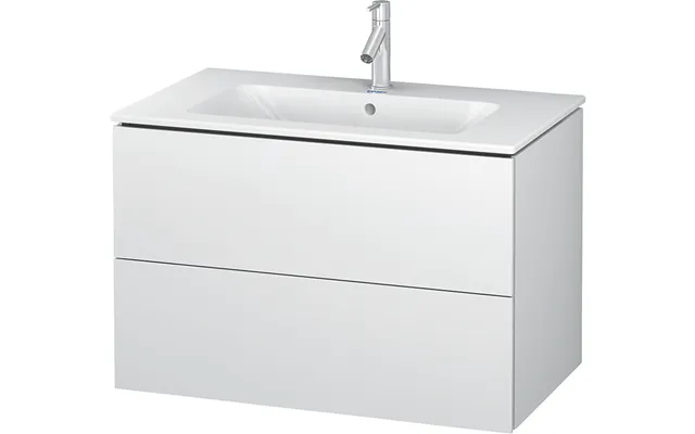Duravit L-cube Vaskeskab Med 2 Skuffer. 820x 481 Mm. Hvid Højglans