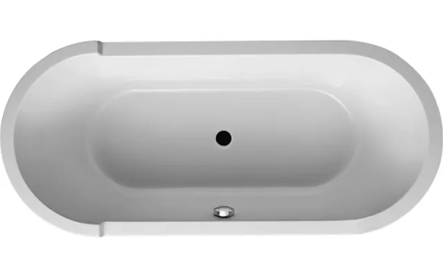 Duravit Starck Ovalt Badekar 1800x800 Mm Fritstående