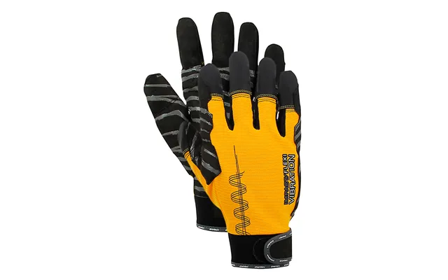 Eureka Antivibrations Handske Impact Vibration Flexi - Gul Sort