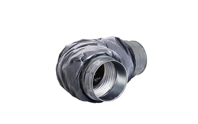 Fleksibel Lyddæmper Ø160 X 1000 Mm - 25 Mm Isolering