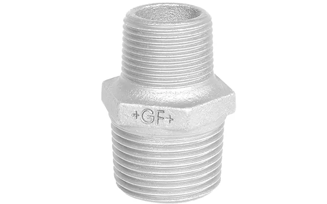 Georg Fischer Brystnippel Galvaniseret 3 8 - 1 4''