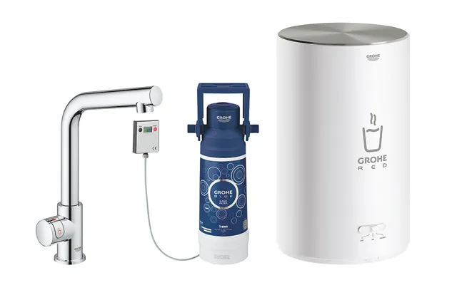 Grohe Red Ii Mono Køkkenarmatur L-t Med Rund Kedel Og Filter