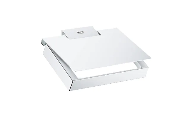 Grohe Selection Cube Toiletpapirholder 145mm Med Låg. Forkromet