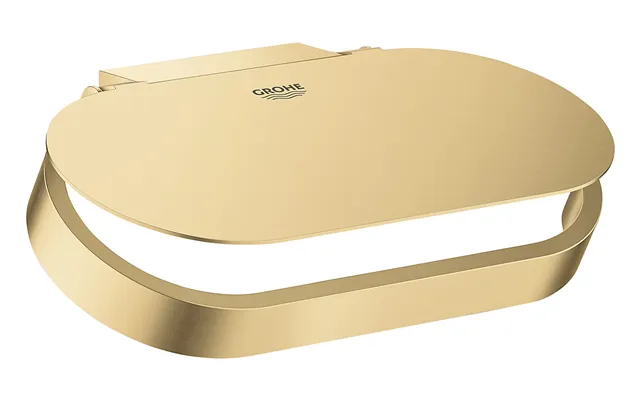 Grohe Selection Toiletpapirholder Med Låg - 152mm. Børstet Cool Sunrise