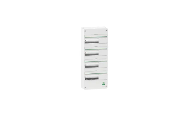 Gruppetavle Resi9 Cx Tavle 4 Rækker 13 Moduler Hvid Ral9003
