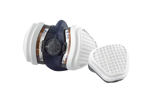 Gvs Elipse Halvmaske A2-p3 Rd Spr496 Str. M L - Inkl. 1 Sæt A2-p3 Filtre