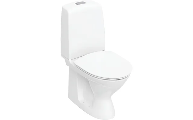 Ifø Spira Toilet Rimfree Med Softclose Sæde. Uden Multikvik. Lukket S-lås Og Skjult Afløb