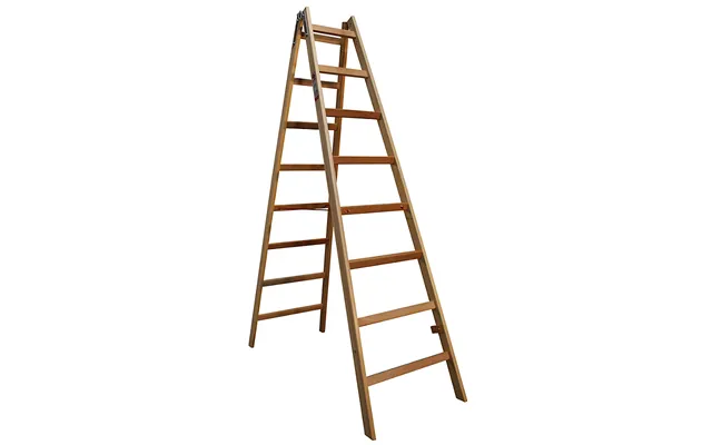 Jumbo Wienerstige 2x8 Trin Massiv Træ 2,14 Meter