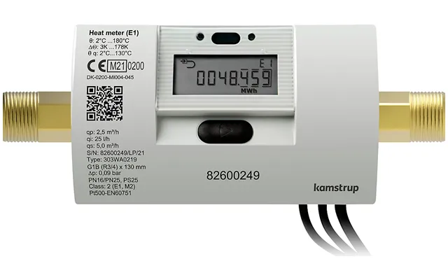Kamstrup Multical 303 Energimåler 1,5m3 H. Batteri - Wireless M-bus