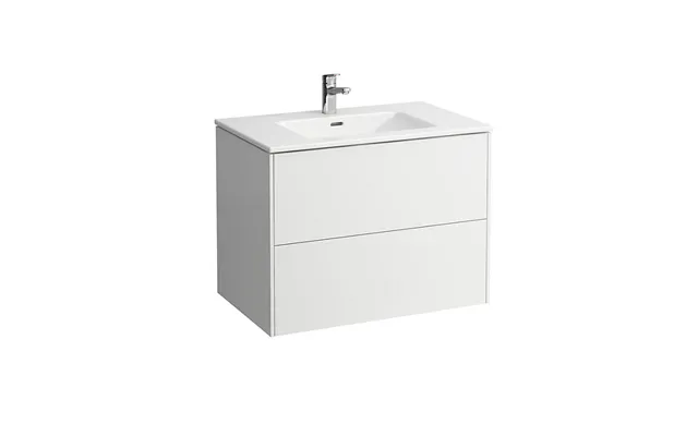 Laufen Base Møbel Pakke 80 Cm. Med Pro S Slim Håndvask. Mat Hvid