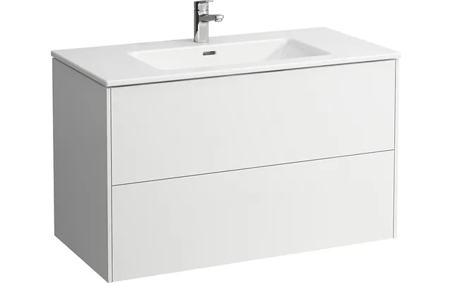 Laufen Base Møbelpakke 100cm Inklusiv Pro-s Slim Håndvask. Med 2 Skuffer