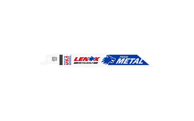Lenox Metalwolft Bajonetsavklinge 614r 152x20x0.9 Mm Til Tyk Metal 14tpi - Pakke A 5 Stk