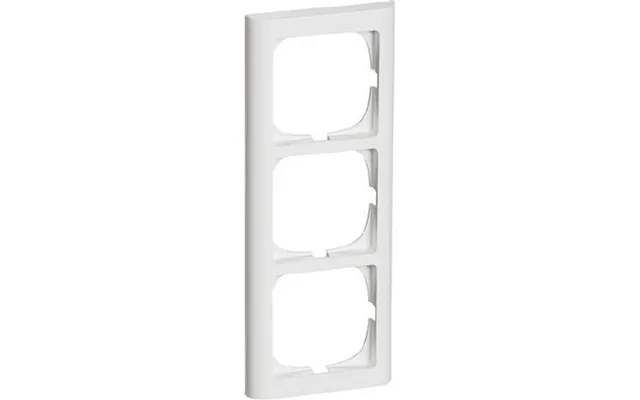 Lk Fuga Ramme 63 Softline 3 Modul - Hvid