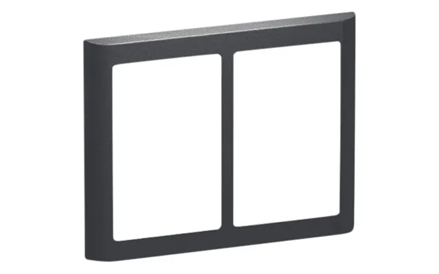 Lk Fuga Soft Designramme 2x1,5 Modul - Koksgrå