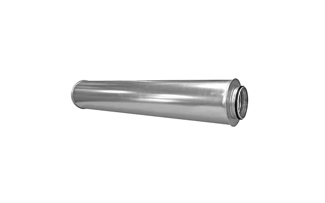 Lyddæmper Ø125 L 300 25 Mm Isolering - Nippel Nippel