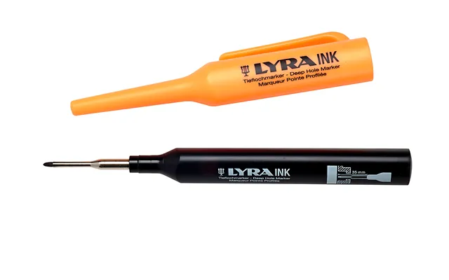 Lyra Ink Dybhuls Pen Sort 222145 - Vandfast