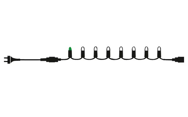 Lyskæde Techline Supp.300led 230v