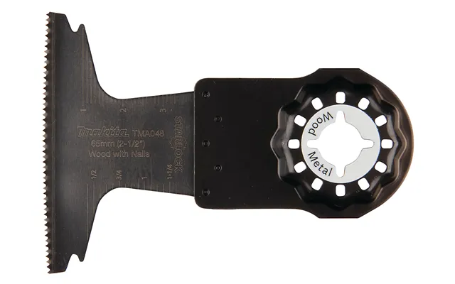Makita Multicut Klinge 65mm Aii65apb Starlock Til Snit I Træ & Ikke-hærdet Metal 1 Stk