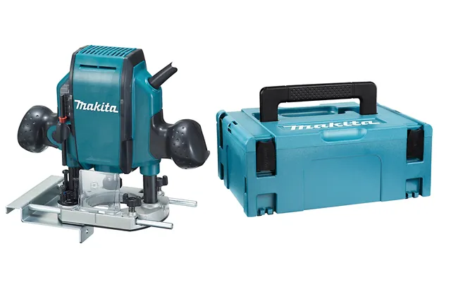 Makita Overfræser 900w. Ø8mm 0-35mm I Macpac Kuffert. Rp0900j