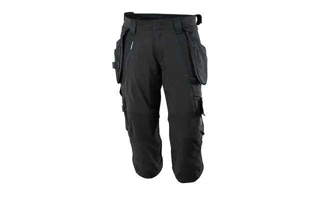 Mascot Knickers Sort C49 Med Aftagelige Cordura Hængelommer 17049-311-09