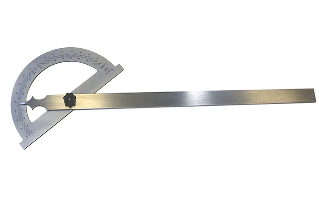 Mib Gradmåler 150 200mm 0-180gr. Mattforcromet