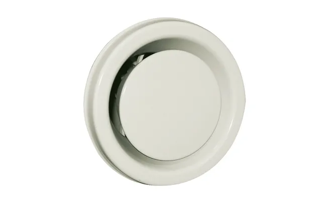 Øland Udsugningsventil Kso Ø 160 Mm. Uden Ramme. Hvid
