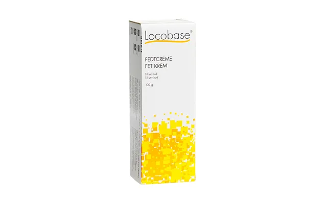 Plum Hudplejecreme 100g Locobase Fed - Til Genopbygning Af Tør Og Irriteret Hud