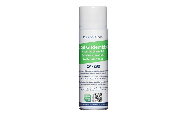 Pureno Kabel Glidemiddel 500ml Siliconefri - Reducerer Friktion