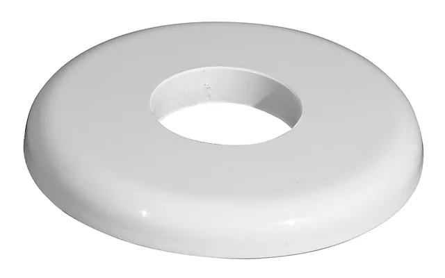 Purus Roset 32 10mm I Plast Til Afløbsrør Væg Hvid
