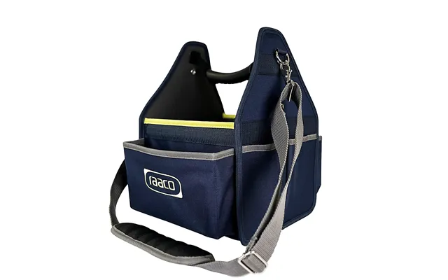 Raaco Værktøjstaske Squarebag 400mmx250mmx250mm Hxbxd - Skulderrem & 2 Store Yderlommer
