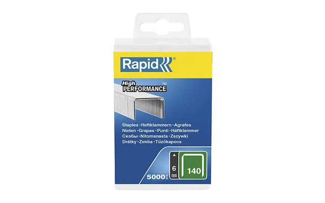 Rapid 140-6mm 5m Hæfteklammer Pp Box M-hang 40303088