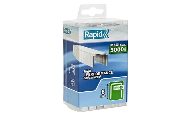 Rapid 140-8mm 5m Hæfteklammer Pp Box M-hang 40303089